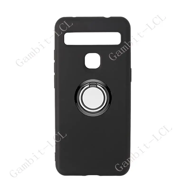 Para TCL 10L 10 Lite 6,53 "T770H, T770B, 4187U soporte de anillo trasero funda de teléfono silicona suave TPU Original a prueba de golpes - imagen 3