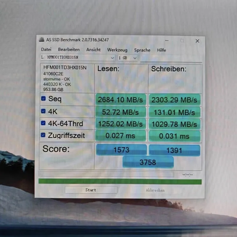 Original para SSD Hynix BC711 1T 2242 M.2 NVME unidad de estado sólido PCIe 3,0 X 4 portátil de escritorio - imagen 4