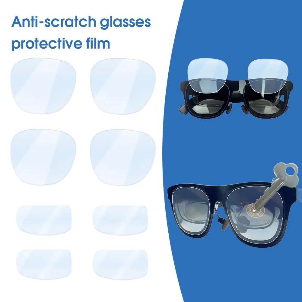 Para XREAL One película protectora antiarañazos película para gafas Accesorios inteligentes película de lente HD protección contra caídas película de lente para XREAL One - imagen 3