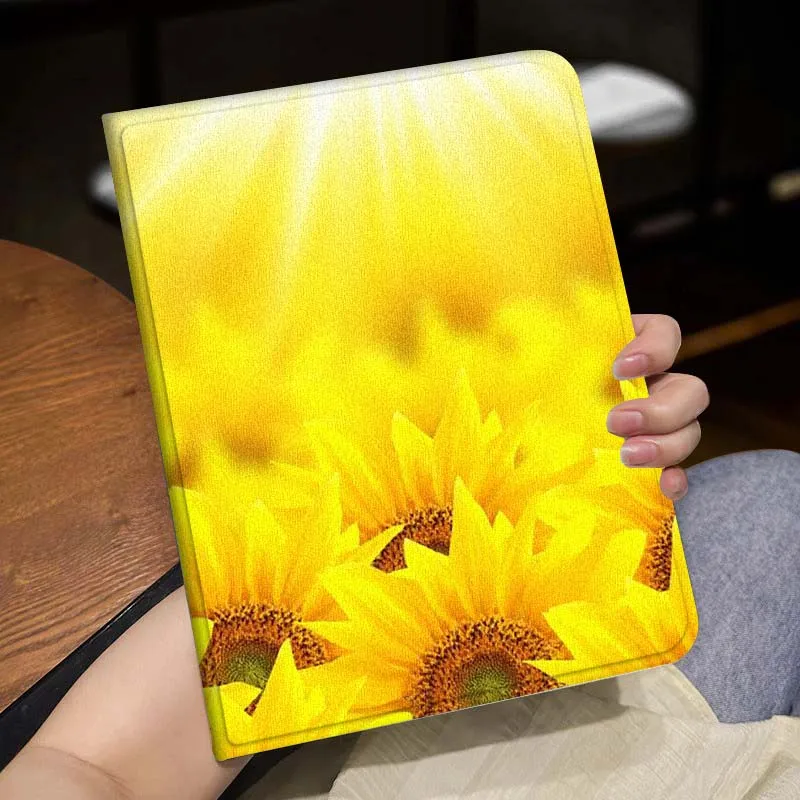 Funda artística de girasol amarillo para Huawei Honor Tab Magic Pad GT 6 X9 X8A X8 V8 V7 9 8 2 3 13,3 10 Pro pulgadas - imagen 3