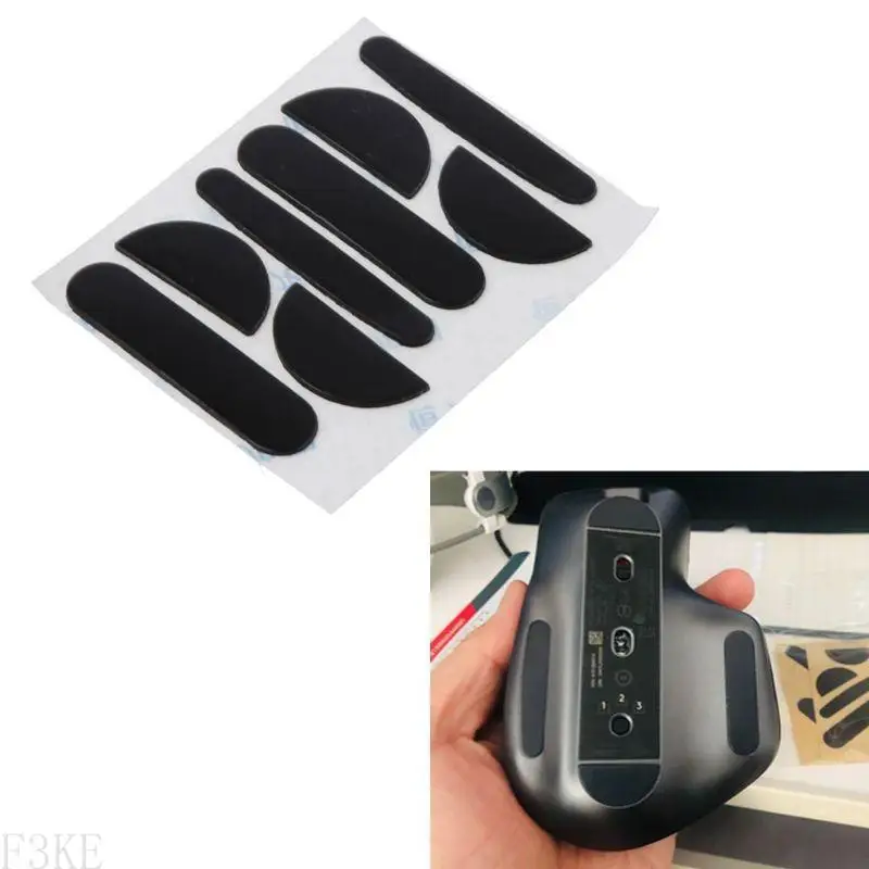 Almohadillas calcomanías patines F3ke para mx en cualquier lugar 3s mouse 0.6mm pies mouse almohadillas 2 juegos - imagen 3