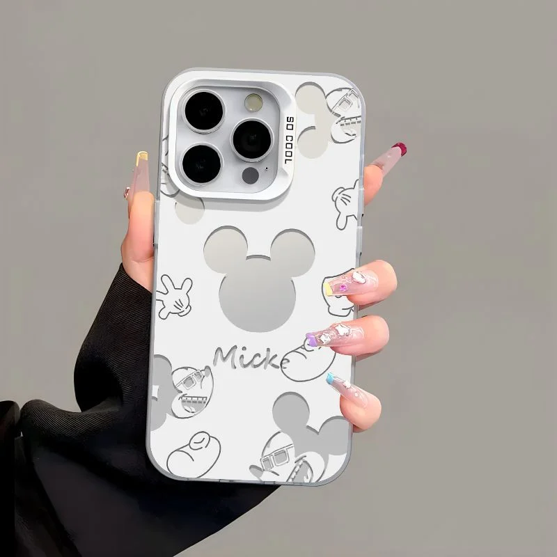 Funda de teléfono Minnies Mickeys rosa y blanco para Infinix Hot Note Zero 50 40 30 30i 20s 12 12i 11 Smart 9 8 7 6 5 Pro 4G 5G - imagen 3