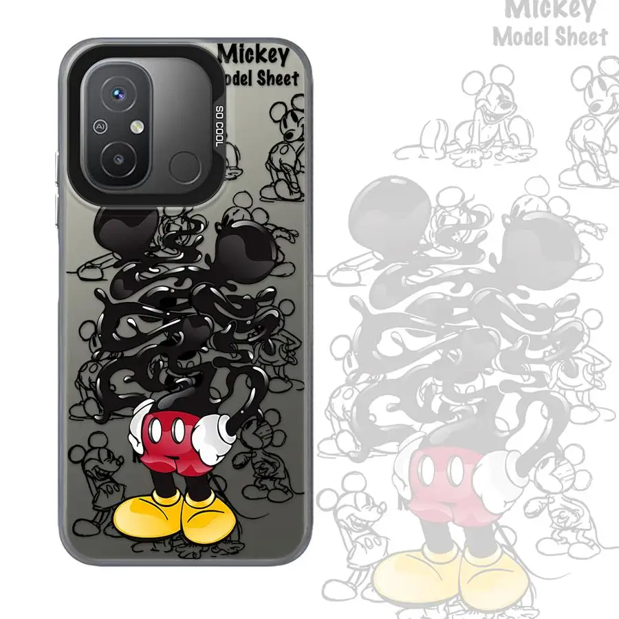 Funda blanda para Xiaomi Redmi A4 A1 A3 A2 Plus A3x 12 14C 13 12C 13C Disney Mickey Minnie - imagen 2