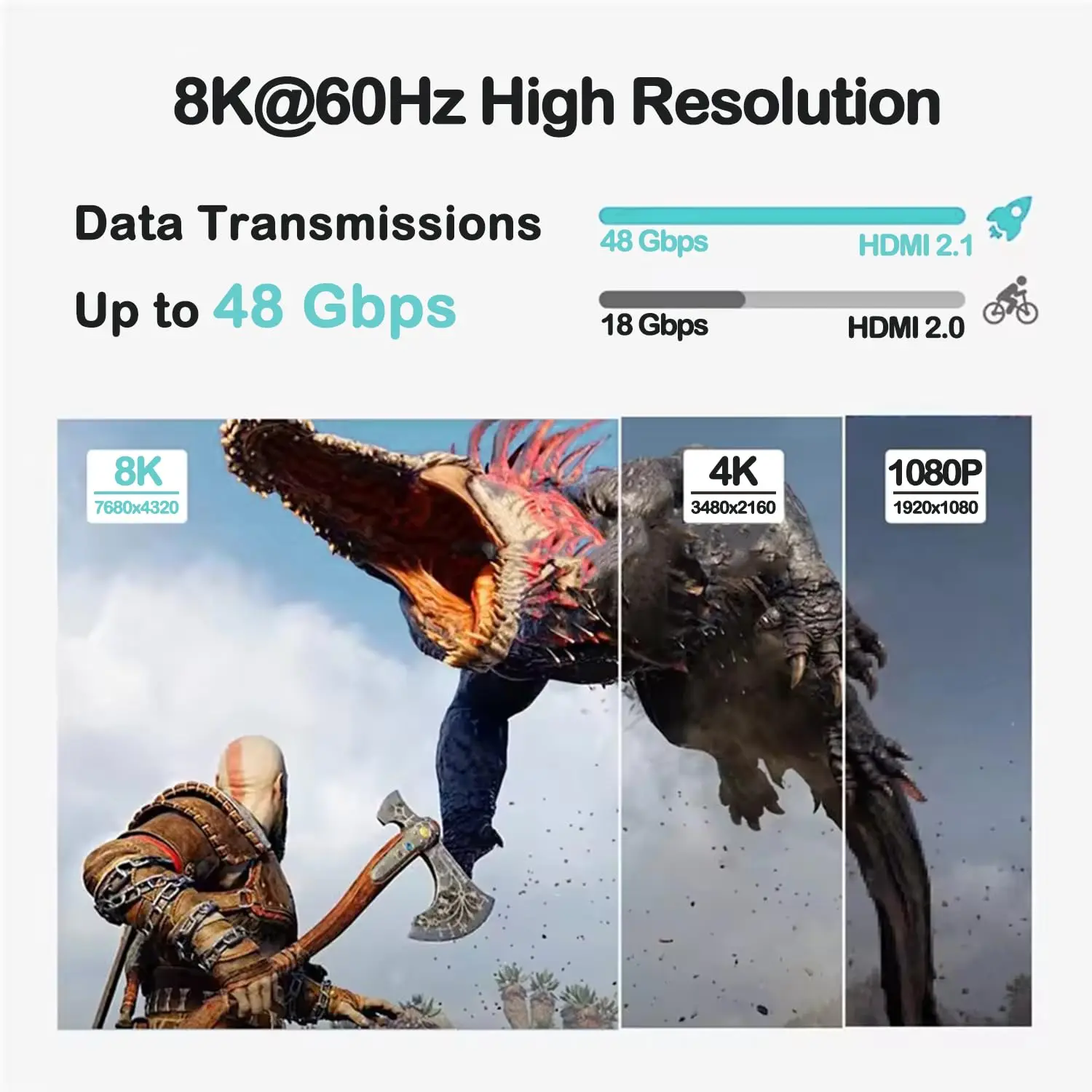 Extractor Audio HDMI 2.1 a Óptico y Coaxial 4K 120Hz