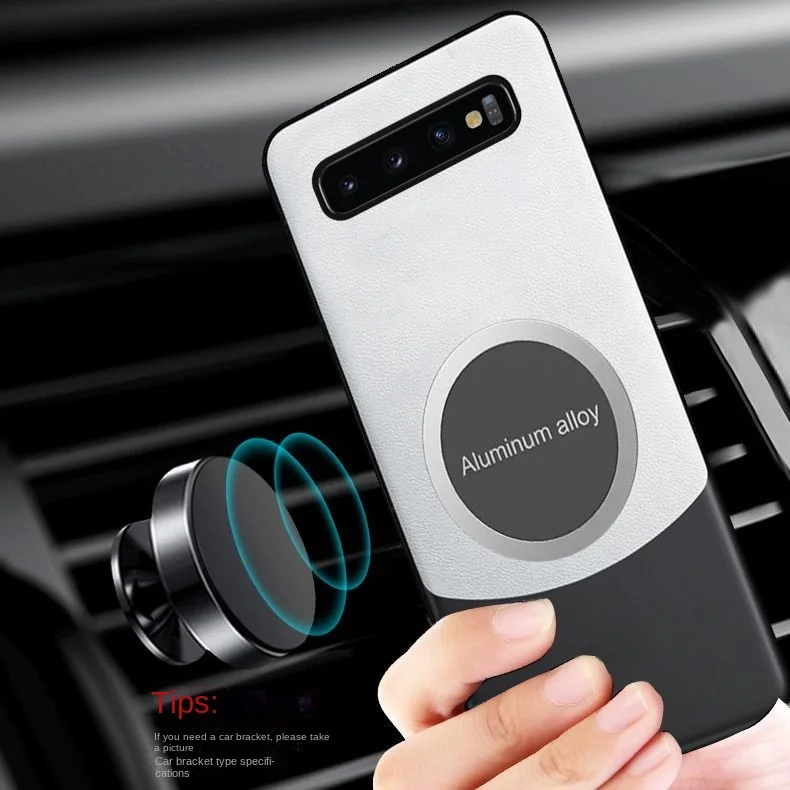 Funda de piel sintética de lujo para Samsung Galaxy A55, carcasa trasera protectora magnética para Samsung Galaxy M55, C55, a55 - imagen 2