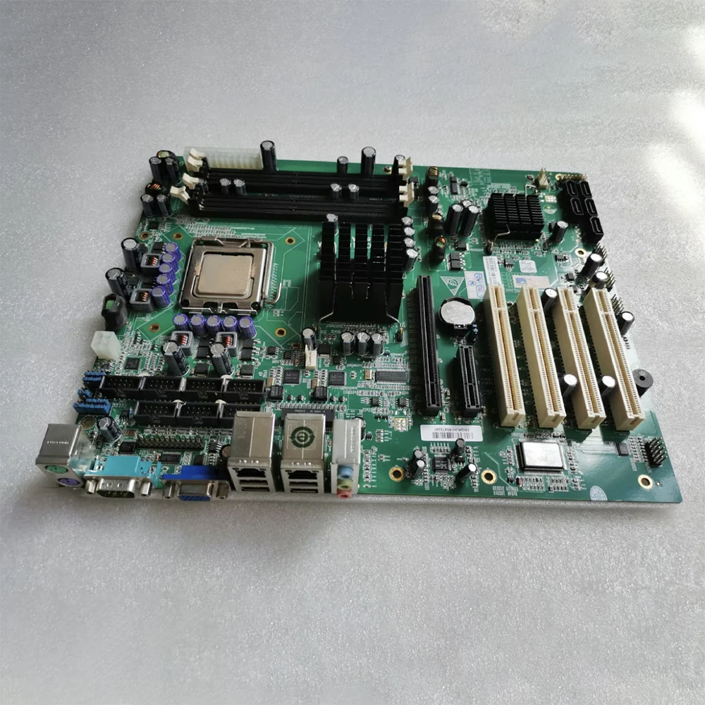 ECO-1811V2NA VER:A1.1 Placa base de computadora industrial DDR2 Puerto Ethernet dual 8 * COM - imagen 2
