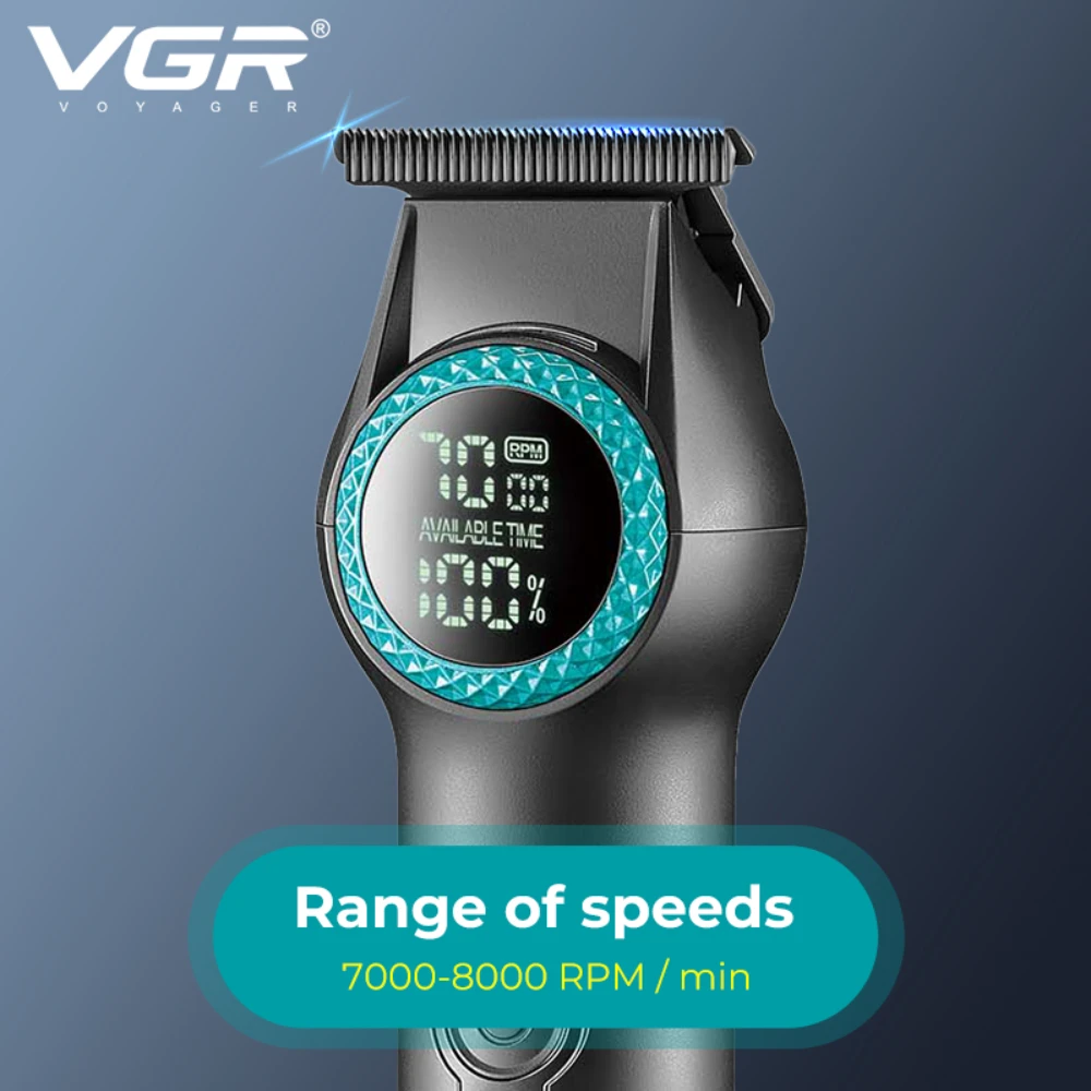 VGR V-990 Cortapelos Profesional Recargable Inalámbrico - imagen 3