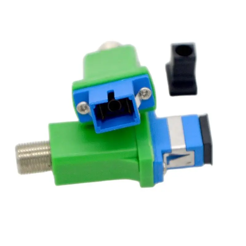 Receptor óptico pasivo de nodo FTTH CATV, adaptador de fibra de 1100 ~ 1600nm, conector de fibra SC/UPC de señal óptica, venta especial, 1 Uds. - imagen 5