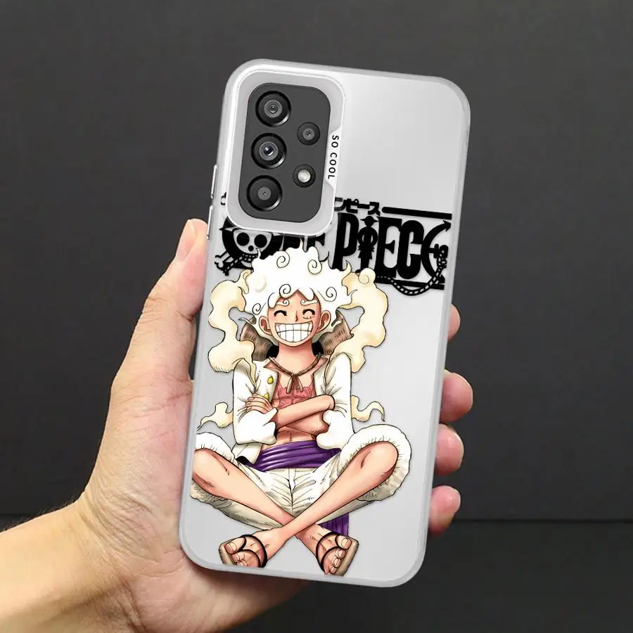 Funda de teléfono para Samsung Galaxy A36 A33 A25 A34 A26 A23 A53 A24 A32 A73 A22 A52 funda suave Anime piezas - imagen 5