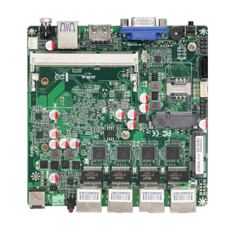 La placa base NANO mini ITX J1900 J1800/control en la pequeña placa base industrial N2940/N2840CPU 12x12 - imagen 5