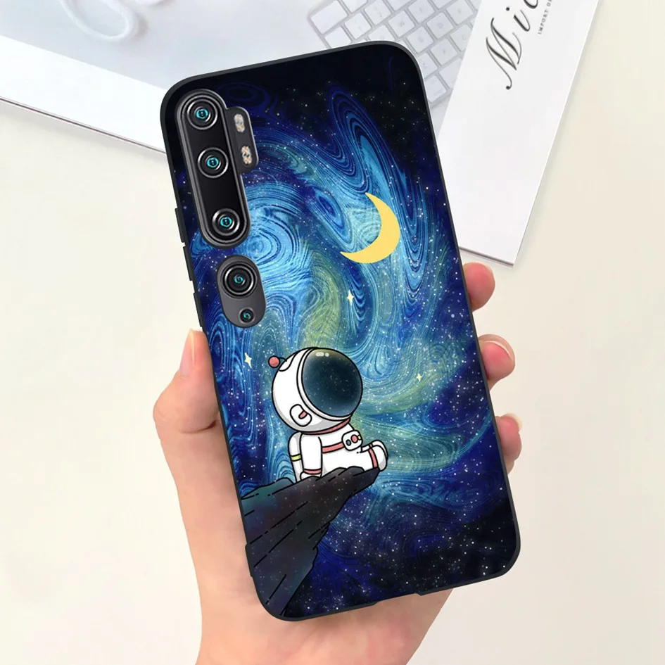 Funda para Xiaomi Mi Note 10 Pro, carcasa protectora de silicona suave, flor y mariposa, Popular, CC9 Pro - imagen 3