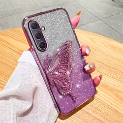 Funda Silicona Samsung Galaxy M55 M54 M53 M34 – Arena Movediza Mariposa