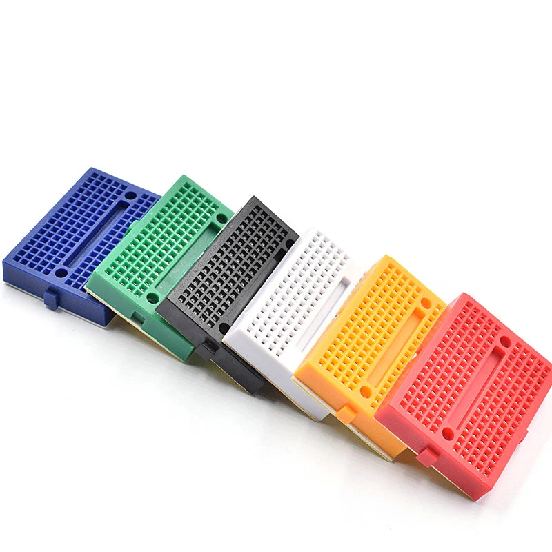 SYB-170-Mini prototipo sin soldadura, placa de pruebas de experimentos, 170 puntos de conexión, 35x47x8,5mm - imagen 2