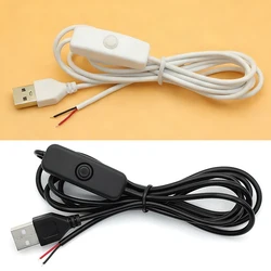 Cable Extensor USB para Tira LED 2 Pines con Interruptor