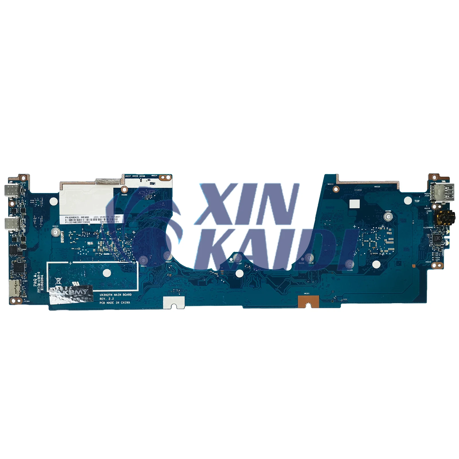 Placa base UX392F para ASUS ZenBook S13 UX392FA UX3000X UX392FN placa base para portátil I3 I5 I7 8th Gen CPU MX150 UMA 8GB/16GB - imagen 3