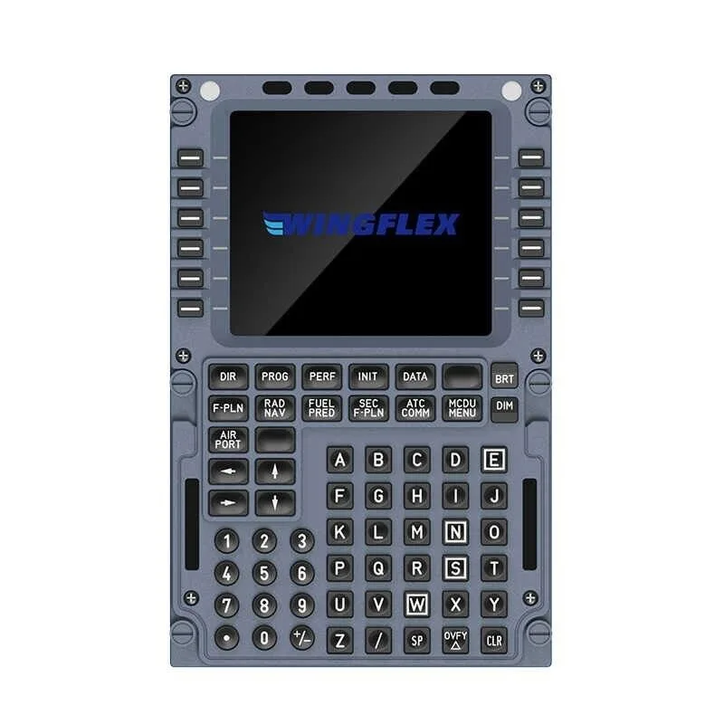 El simulador de vuelo WINGFLEX A320 MCDU presenta simulación a escala completa para MSFS Fenix A319 XPLANE P3D - imagen 2