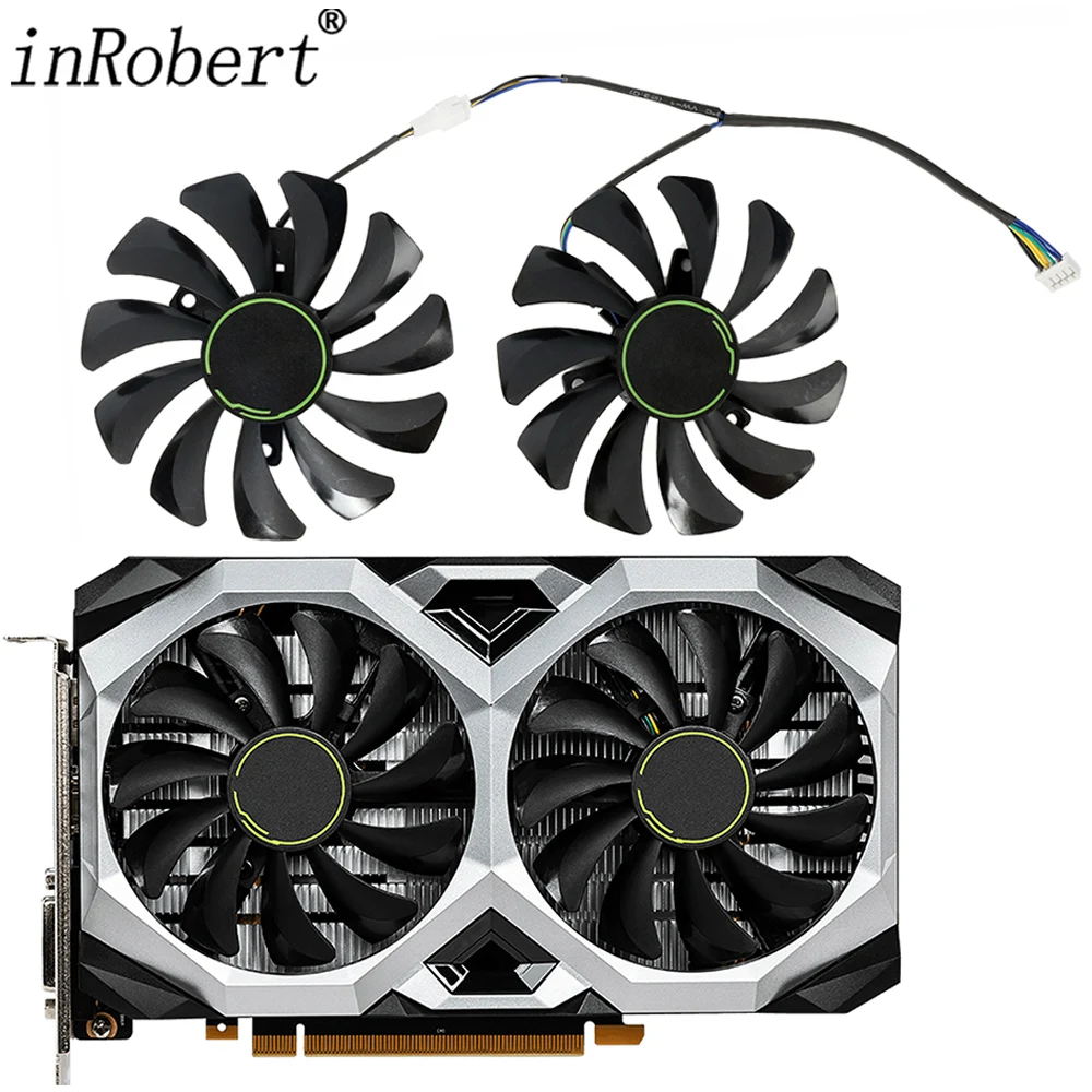 Reemplazo de ventilador de refrigeración de HA9010H12F-Z de 85MM para tarjeta gráfica MSI GTX1660 GeForce GTX 1650 1660Ti RTX 2060 SUPER VENTUS OC