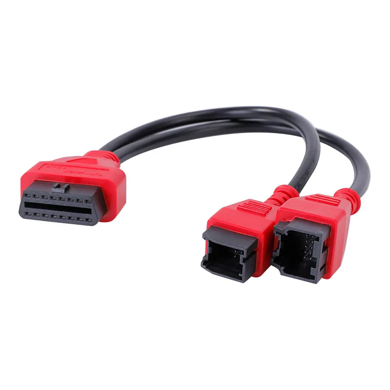 Cable adaptador de diagnóstico Autel de 12 + 8 pines OBD2 hembra para Chrysler - imagen 2