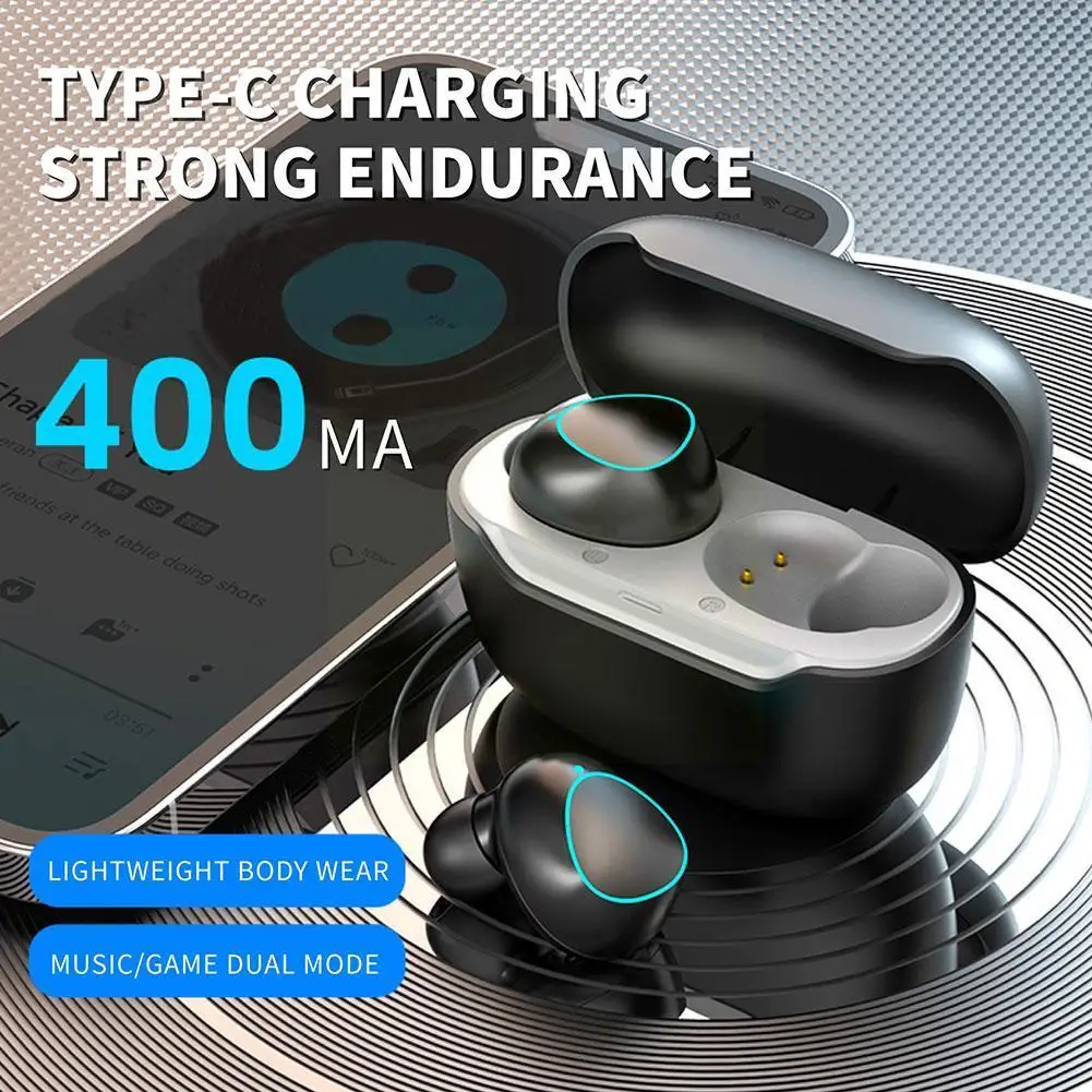 Auriculares inalámbricos T2X1 con Bluetooth 5,3, dispositivo de audio estéreo HiFi con micrófono, LB-88, resistente al agua, envío al por mayor