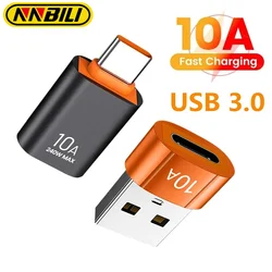 NNBILI Adaptador USB-C a USB OTG – Carga Rápida y Alta Velocidad