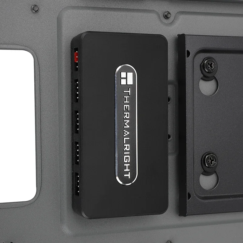 Controlador HUB RGB de ventilador Thermalright PWM, fuente de alimentación SATA para ventilador de chasis Control de temperatura PWM de 10 puertos para caja de PC, TL-FAN-HUB - imagen 5
