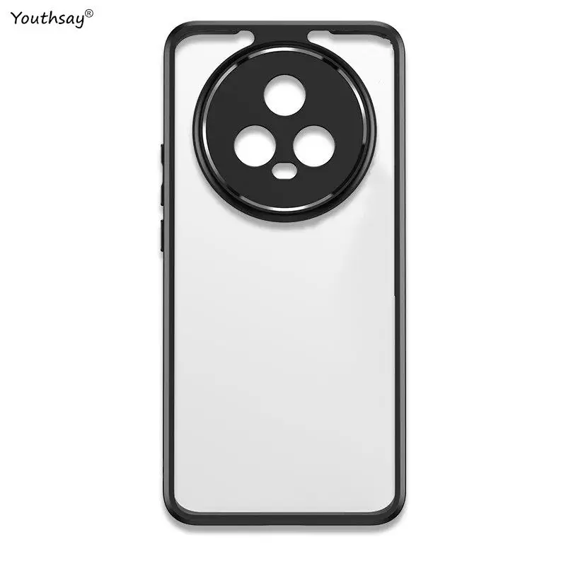 Funda transparente para Honor Magic 5 Pro, carcasa dura transparente para PC, TPU, borde trasero - imagen 5