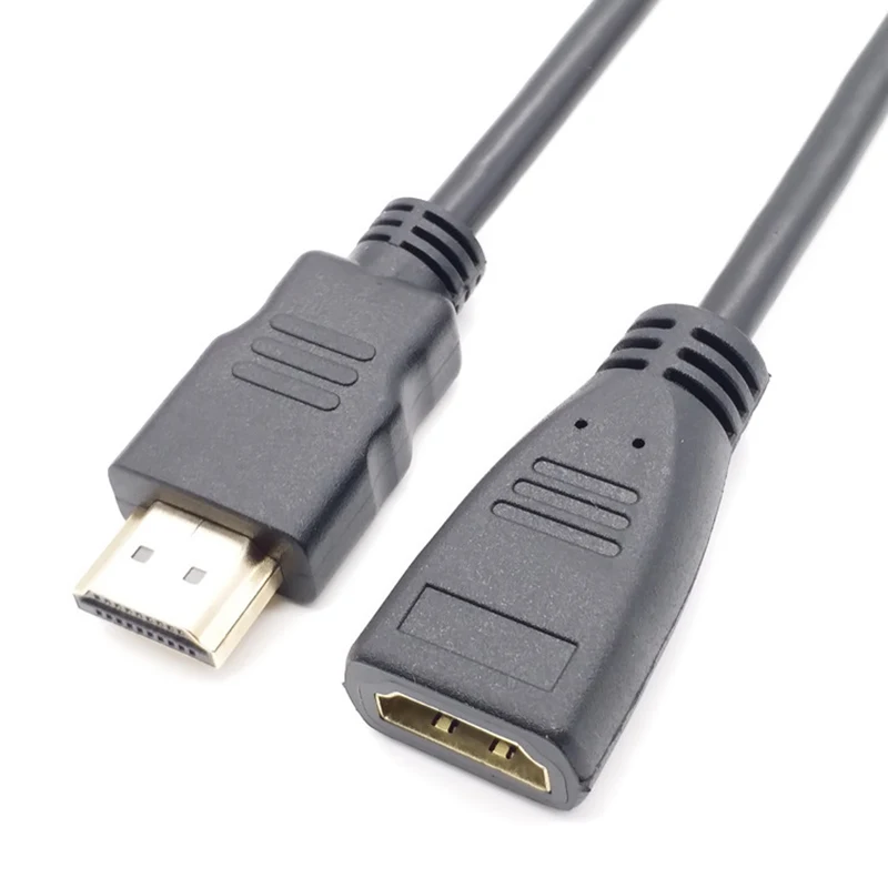 Para 1080P HDTV HDMI compatible macho a HDMI hembra cable conector adaptador de extensión - imagen 5