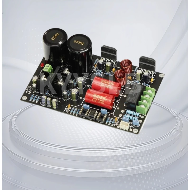 KYYSLB LM3886 Placa amplificadora audiófilo HiFi combinada de doble canal Compatible con amplificador operacional único y placa terminada de amplificador operacional dual - imagen 4