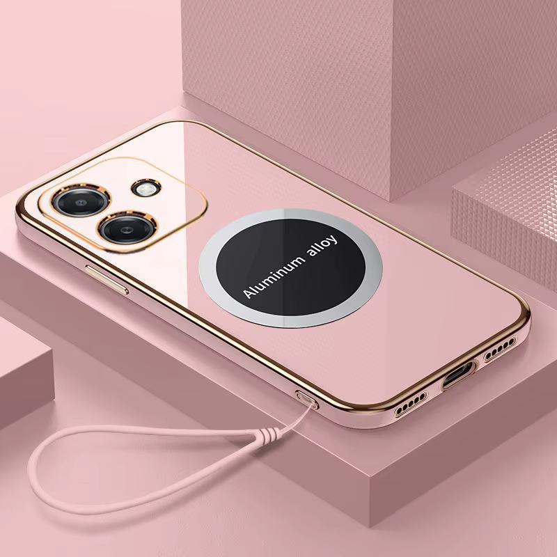 Para Oppo A5 Pro funda OPPO A5 Pro 4G funda de teléfono oppo a5 pro 5G cubierta de lujo chapado a prueba de golpes funda trasera de silicona Fundas - imagen 5