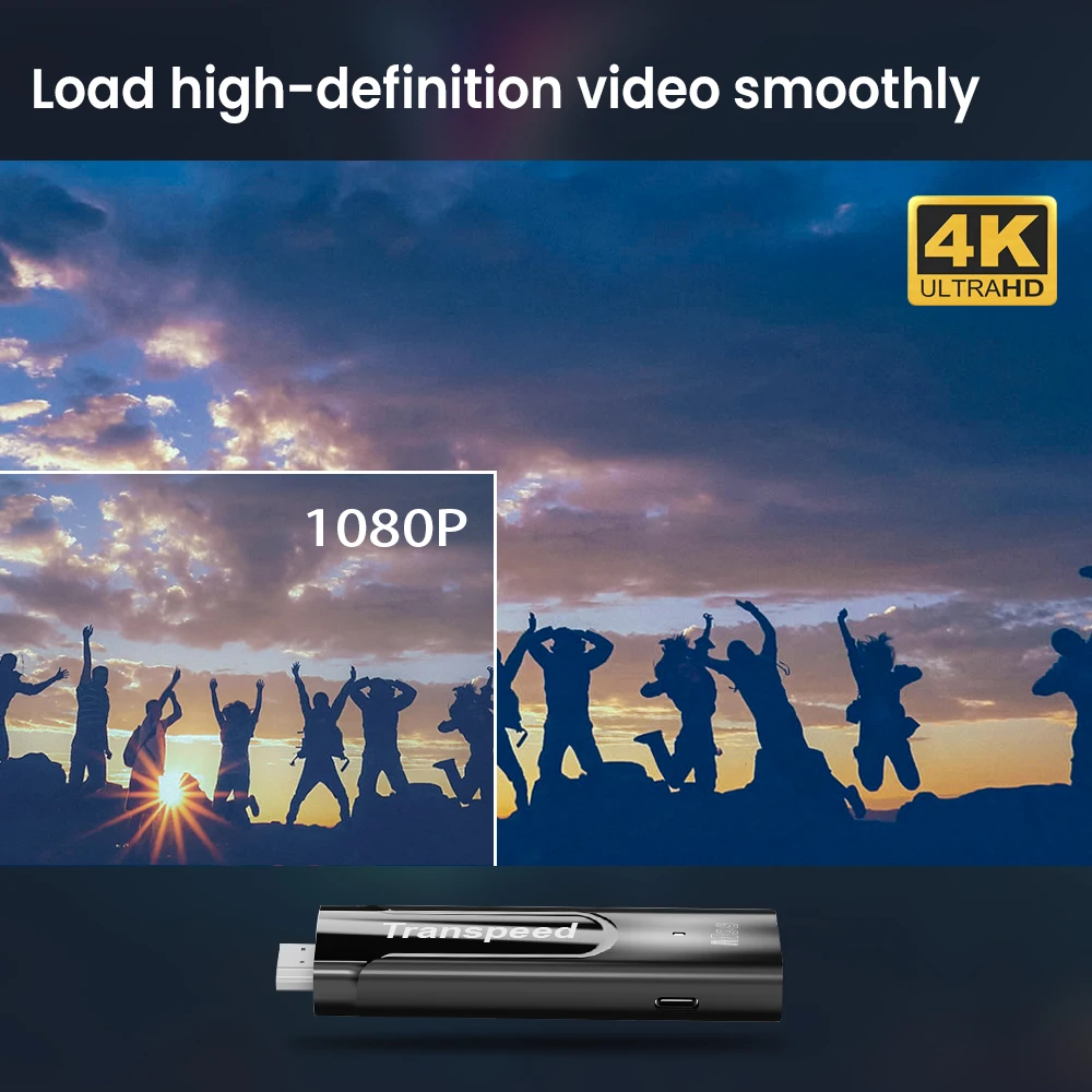 Transpeed Amlogic S905Y4 ATV Android11 TV Stick con aplicaciones de TV Wifi Dual QuadCore 4K 3D BT5.0 con asistente de voz reproductor DDR4 de 2GB - imagen 5