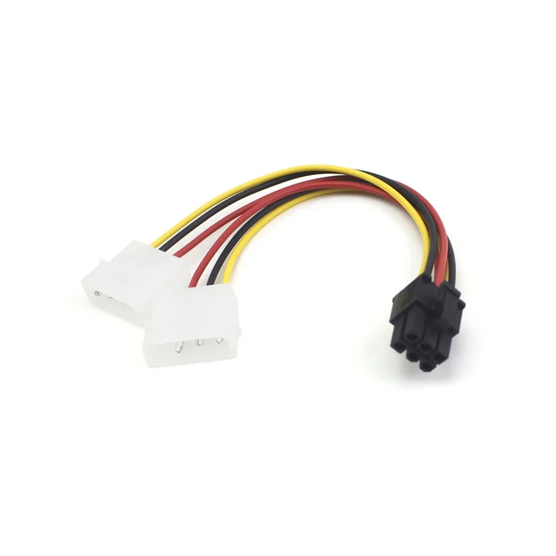 Cable Adaptador Molex a PCIe 6 pines – Power Tarjeta Gráfica