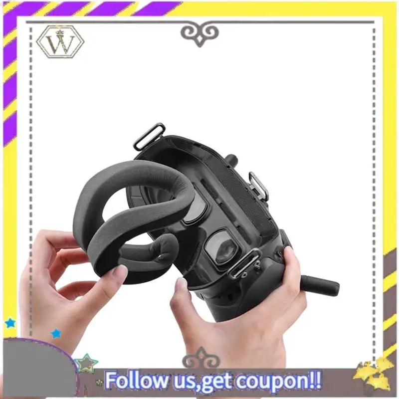 Nuevas gafas voladoras V2, cojín para máscara, esponja cruzada para ocular, cubierta protectora antideslizante, piezas de repuesto, accesorios - imagen 3