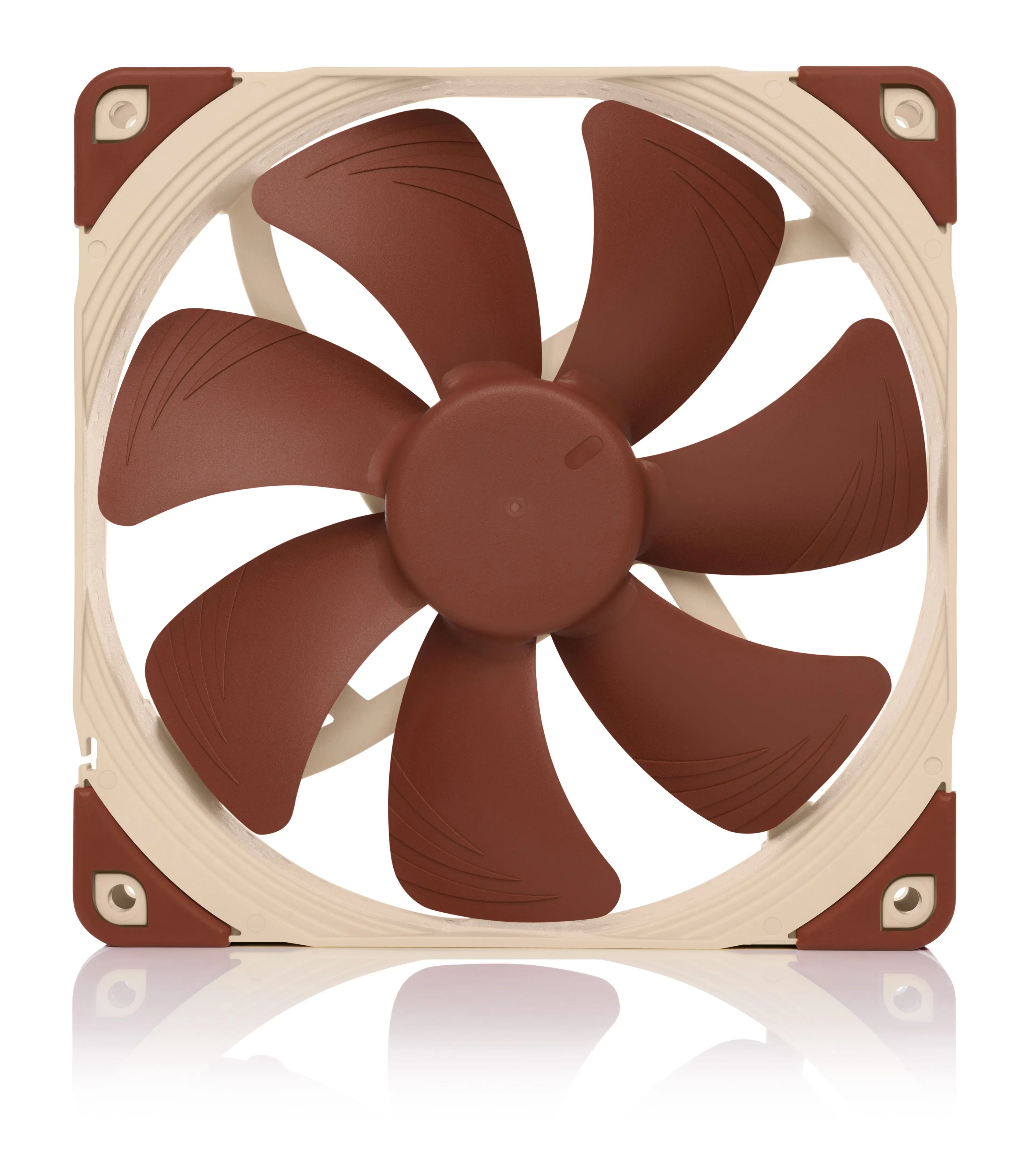 Noctua NF-A14 PWM SSO2 rodamiento estable magnético ventilador de 14cm adopta marco AAO diseño aerodinámico ventilador de chasis con almohadilla de choque integrada - imagen 2