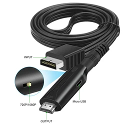 Adaptador PS2 a HDMI Full HD – Convertidor Audio/Vídeo PS1/2