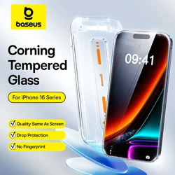 Baseus iPhone 16 Pro Max – Cristal Templado Antiespía Corning