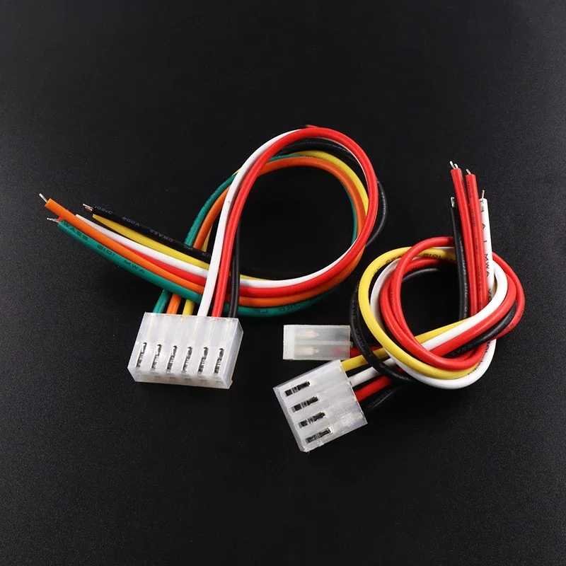 5 uds CH3.96 Cable CH 3,96mm carcasa hembra conector Cable 2P 3P 4P 5P 6 pines 22AWG línea 20cm de longitud - imagen 2