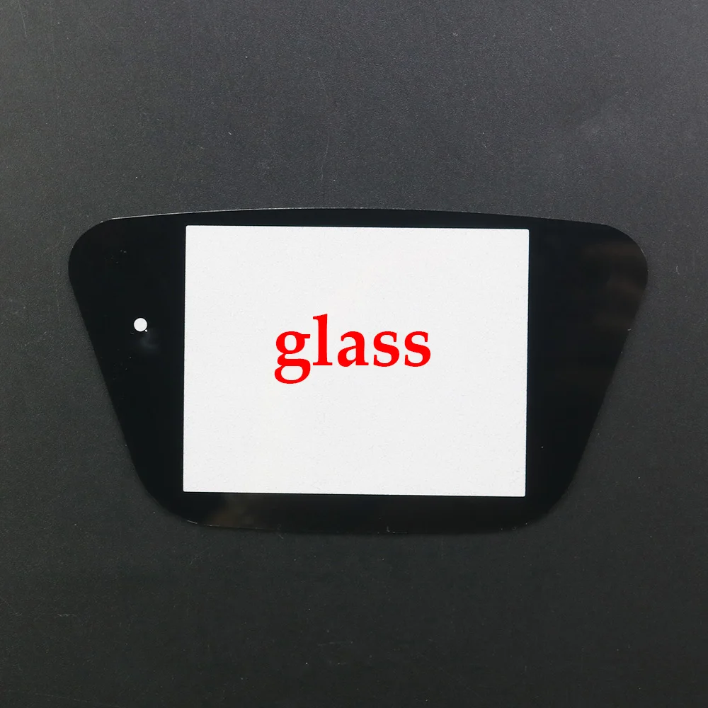 YUXI-cubierta de pantalla protectora para Sega Game Gear GG, Protector de lente de repuesto, Material de plástico y vidrio, blanco y negro, 1 unidad - imagen 3