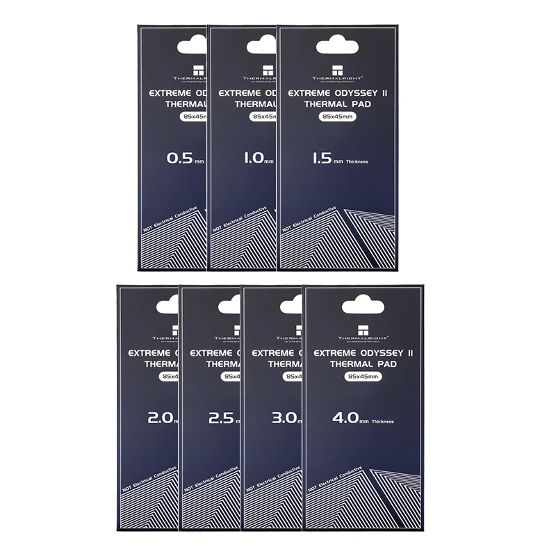 Thermalright ODYSSEY Ⅱ 2ª generación 14,8 W/MK almohadilla térmica de silicona CPU/GPU tarjeta gráfica placa base almohadilla térmica 84x45x4,0