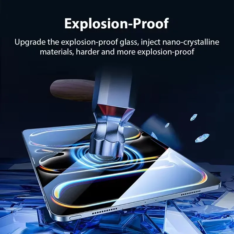 AR vidrio templado transmisor de luz para IPad Pro 13 11 10 12,9 M4 M3 M2 10t 9t para IPad Air Mini 6 7 película protectora de pantalla - imagen 5