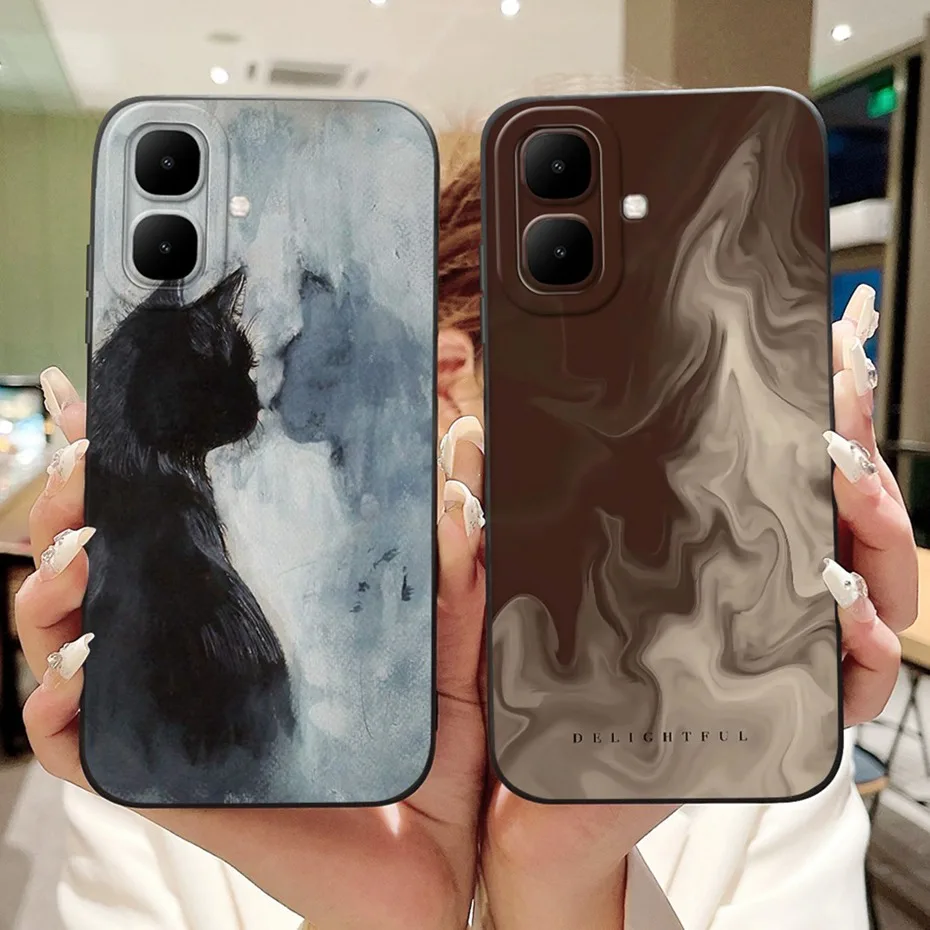 Funda de teléfono con pintura a la moda para Infinix Smart 10, funda de silicona suave a prueba de golpes para Infinix Smart10 X6873, fundas para parachoques - imagen 3