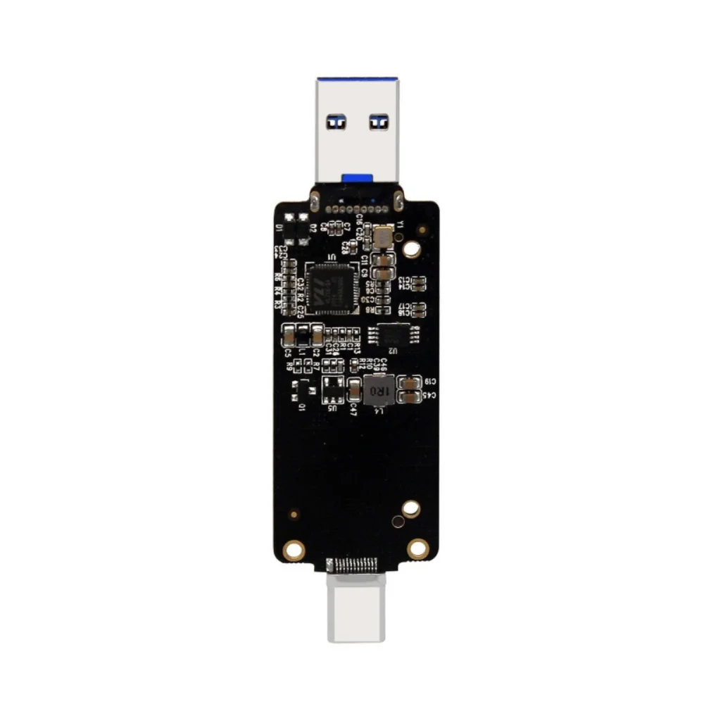 Lector de tarjetas Cfast de alta velocidad CFE con interfaz dual USB3.1 tipo A y tipo C para una transferencia rápida de datos para pc y teléfono - imagen 4