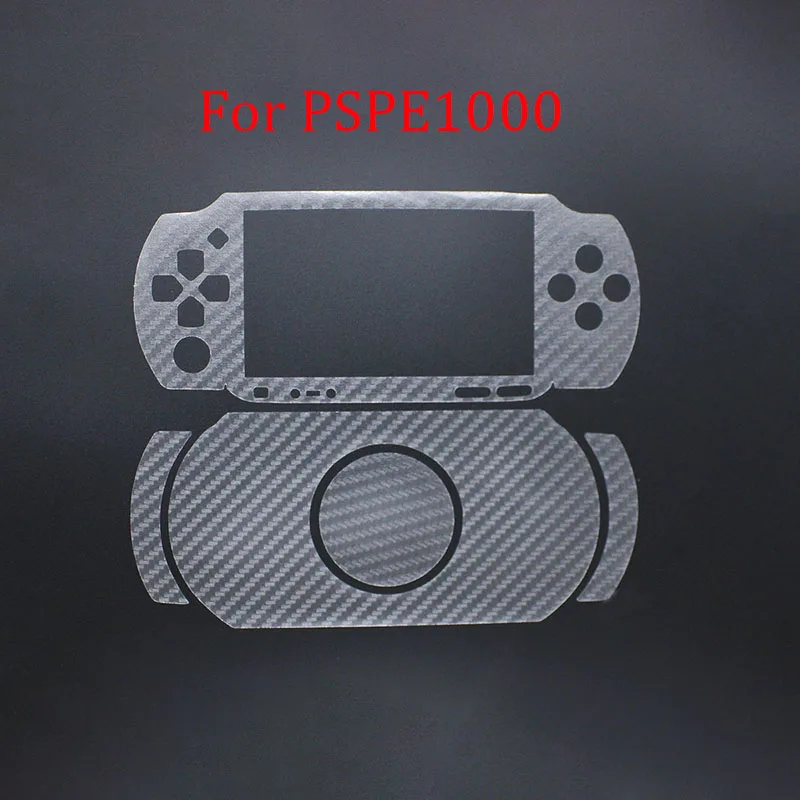 YUXI 1 Juego de película de fibra de carbono para Switch Lite NS Oled/PSP/PSV1000/2000/3000/PSPGO/PSPE1000 controlador pegatina de piel transparente - imagen 2