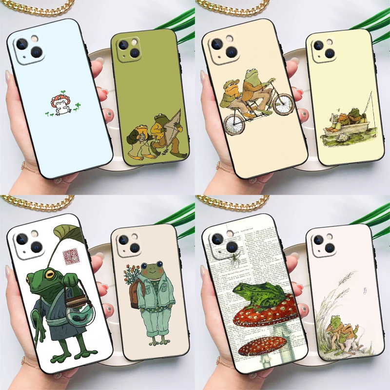 Funda Kawaii con forma de rana para Huawei Nova 12i 7i 8i 11i 12s 11 9 10 SE Y60 Y61 Y70 Y72 Y73 Y90 Y91 P30 P40 Lite