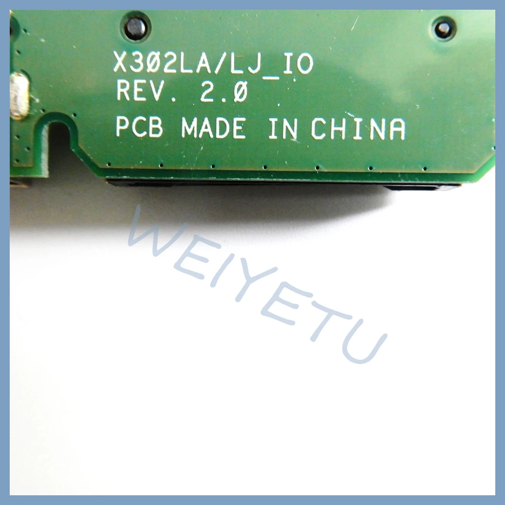 Placa X302LA/LJ IO_board/HDD para For Asus X302LA/LJ X302LJ X302 X302L, placa USB para ordenador portátil, placa IO o placa HDD
