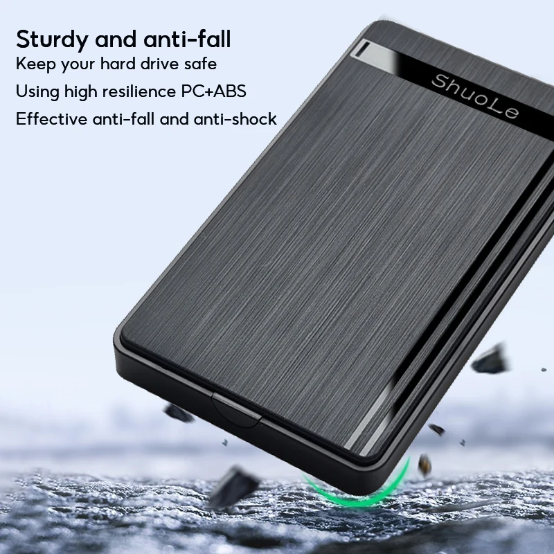 Puerto serie mecánico de estado sólido SSD de 2,5 pulgadas, caja de disco duro SATA, interfaz Micro sin herramientas, móvil externo USB 3,0 - imagen 4