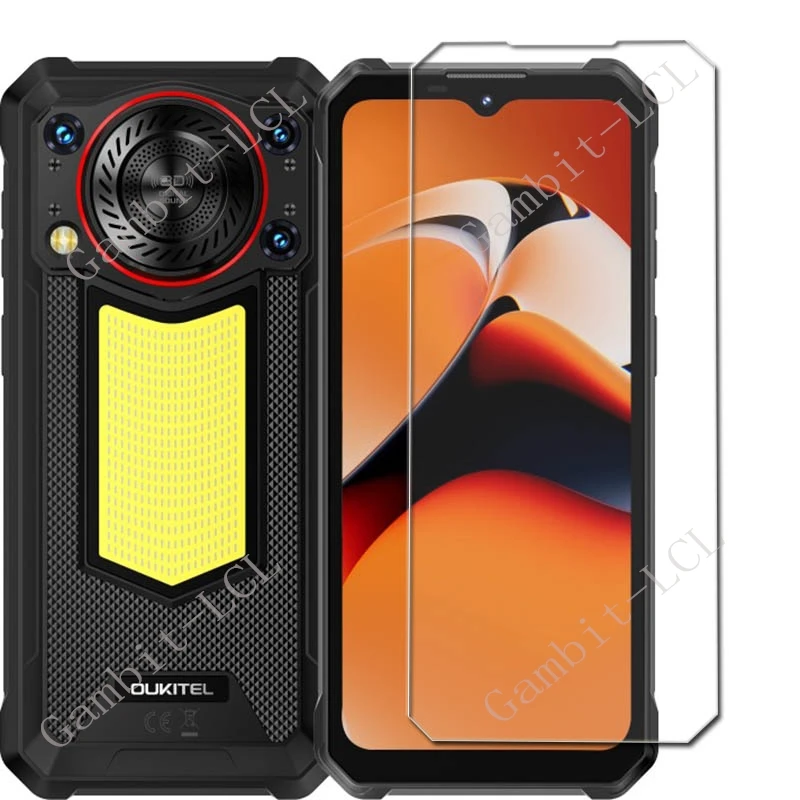 2 uds para Oukitel WP100 Titan WP200 Pro WP210 WP23 Plus WP300 WP35 WP39 WP53 S WP55 Ultra película de vidrio templado de protección de pantalla - imagen 3