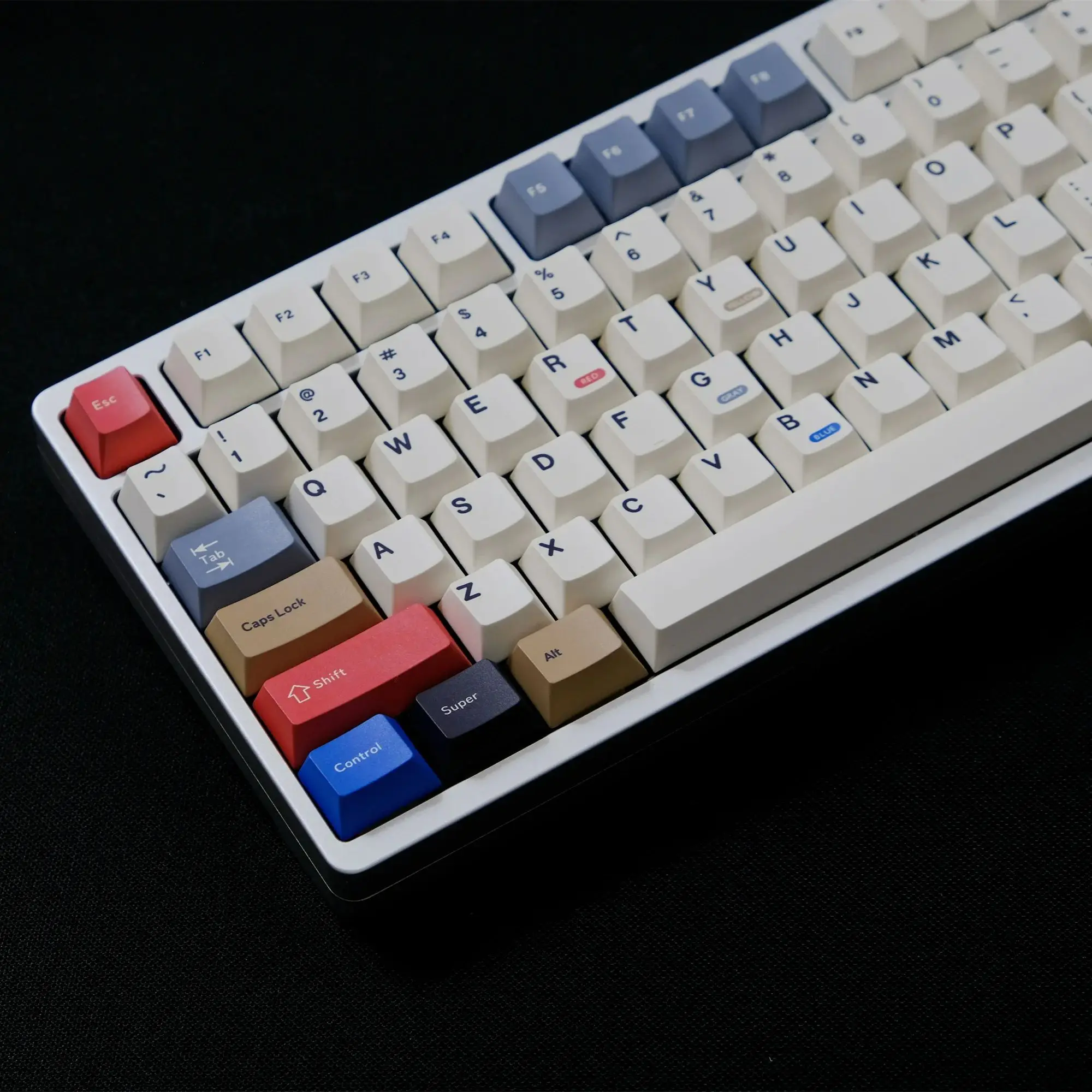 GMK Juego de teclas de cien luces, 151 teclas, Material PBT, perfil de cereza para teclado mecánico MX Switch 68/75/84/87/96/98/104 - imagen 5