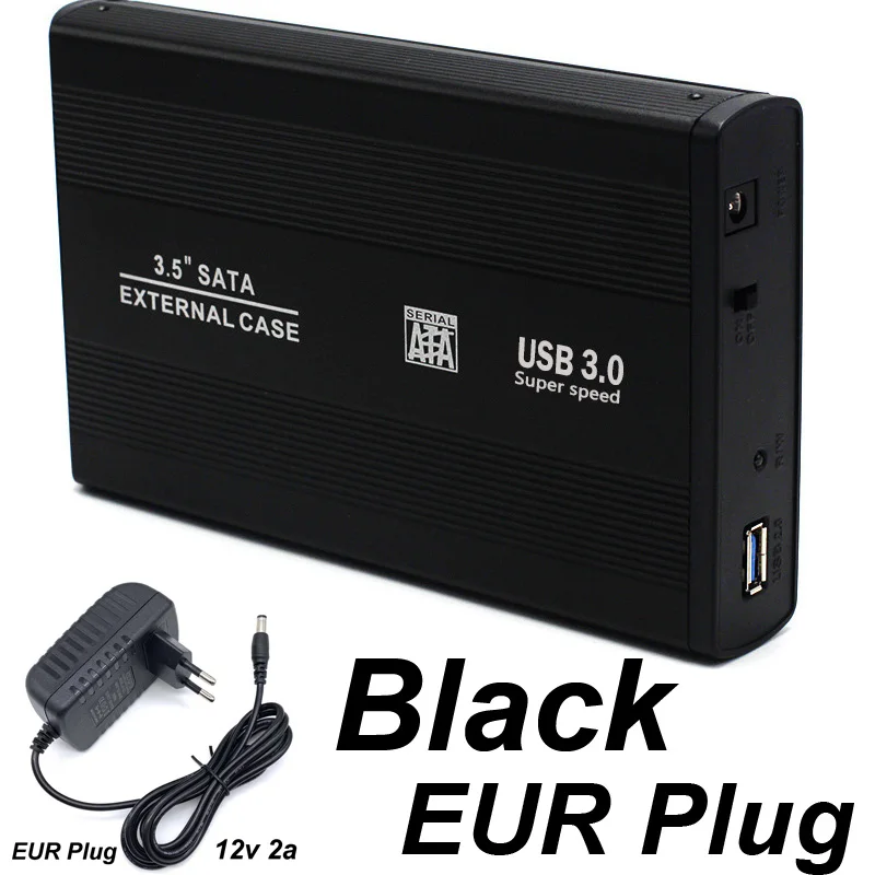 Black EUR Plug