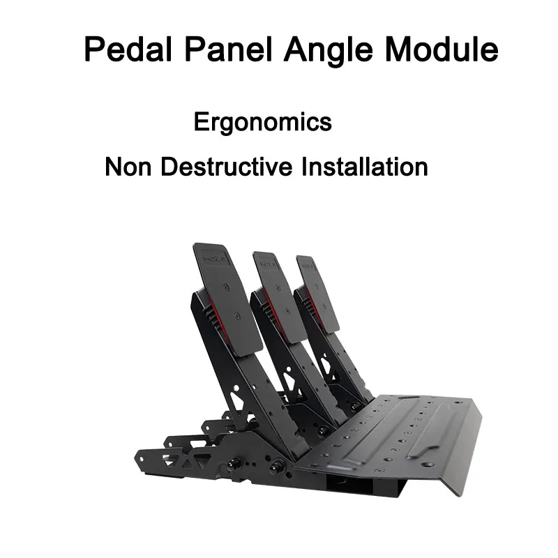 Módulo de ángulo de Panel de aumento de altura de Pedal de carreras simulado para Pedal MOZA R3/R5, Kit de actualización de modificación de Pedal SRP/SRP Lite - imagen 4