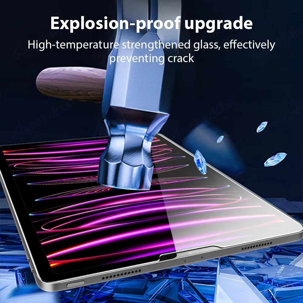 Vidrio templado para iPad Pro 11 4th 12,9 6th 12 9 Air 5 4 Accesorios protectores de pantalla - imagen 5